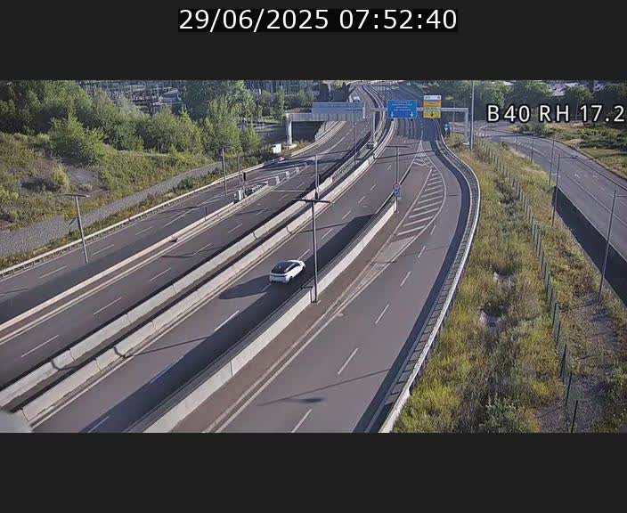 <h2>Webcam sur le contournement d'Esch Belval à hauteur de la sortie Université de Luxembourg. Vue orientée vers Luxembourg</h2>