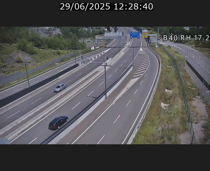 <h2>Webcam sur le contournement d'Esch Belval à hauteur de la sortie Université de Luxembourg. Vue orientée vers Luxembourg</h2>