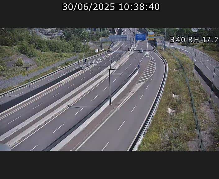 <h2>Webcam sur le contournement d'Esch Belval à hauteur de la sortie Université de Luxembourg. Vue orientée vers Luxembourg</h2>