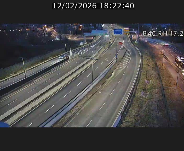 <h2>Webcam sur le contournement d'Esch Belval à hauteur de la sortie Université de Luxembourg. Vue orientée vers Luxembourg</h2>