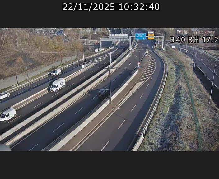 <h2>Webcam sur le contournement d'Esch Belval à hauteur de la sortie Université de Luxembourg. Vue orientée vers Luxembourg</h2>