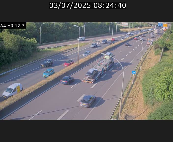 <h2>Traffic live webcam Luxembourg Esch sur Alzette - A4 - BK 12.7 - direction Esch-Belval</h2>