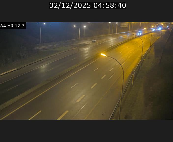 <h2>Traffic live webcam Luxembourg Esch sur Alzette - A4 - BK 12.7 - direction Esch-Belval</h2>
