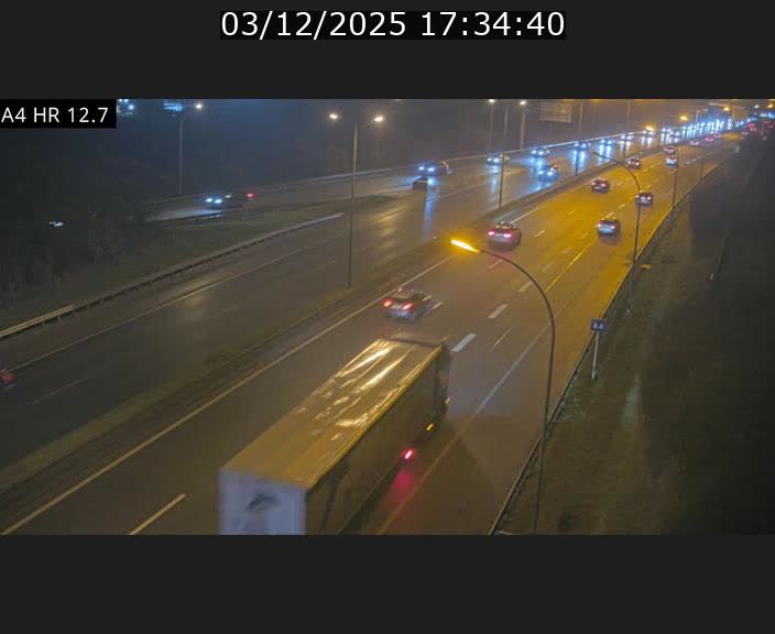 <h2>Traffic live webcam Luxembourg Esch sur Alzette - A4 - BK 12.7 - direction Esch-Belval</h2>