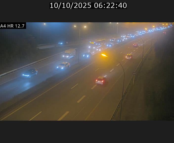 <h2>Traffic live webcam Luxembourg Esch sur Alzette - A4 - BK 12.7 - direction Esch-Belval</h2>