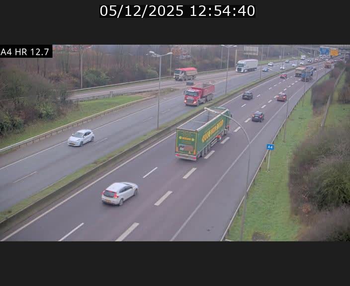 <h2>Traffic live webcam Luxembourg Esch sur Alzette - A4 - BK 12.7 - direction Esch-Belval</h2>