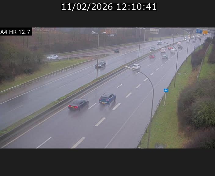 <h2>Traffic live webcam Luxembourg Esch sur Alzette - A4 - BK 12.7 - direction Esch-Belval</h2>