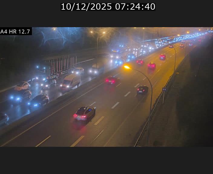 <h2>Traffic live webcam Luxembourg Esch sur Alzette - A4 - BK 12.7 - direction Esch-Belval</h2>