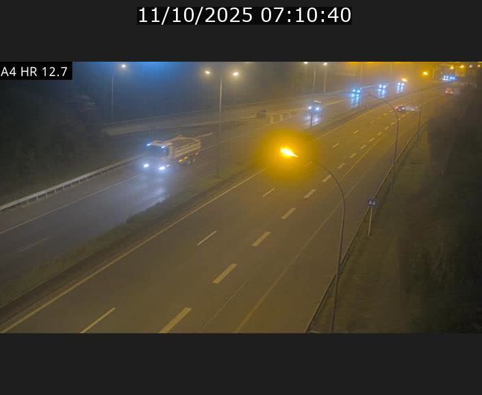 <h2>Traffic live webcam Luxembourg Esch sur Alzette - A4 - BK 12.7 - direction Esch-Belval</h2>