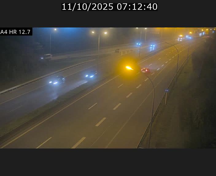 <h2>Traffic live webcam Luxembourg Esch sur Alzette - A4 - BK 12.7 - direction Esch-Belval</h2>