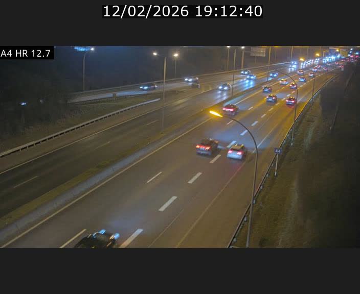 <h2>Traffic live webcam Luxembourg Esch sur Alzette - A4 - BK 12.7 - direction Esch-Belval</h2>