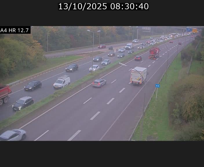 <h2>Traffic live webcam Luxembourg Esch sur Alzette - A4 - BK 12.7 - direction Esch-Belval</h2>