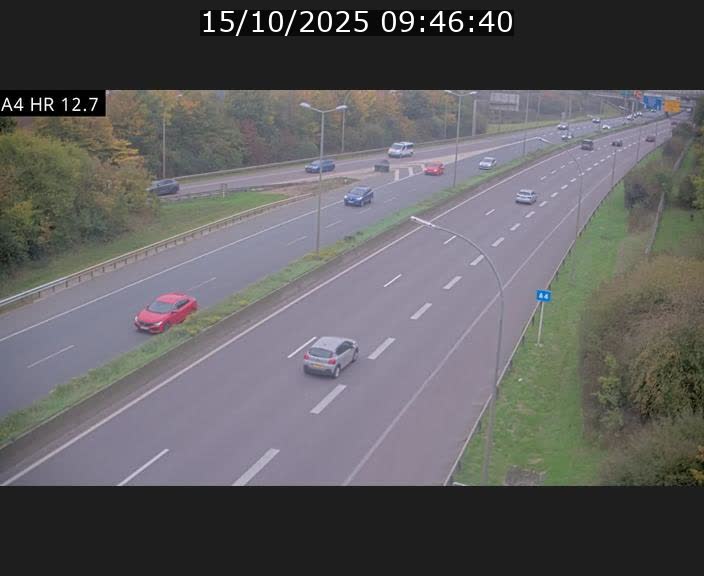 <h2>Traffic live webcam Luxembourg Esch sur Alzette - A4 - BK 12.7 - direction Esch-Belval</h2>
