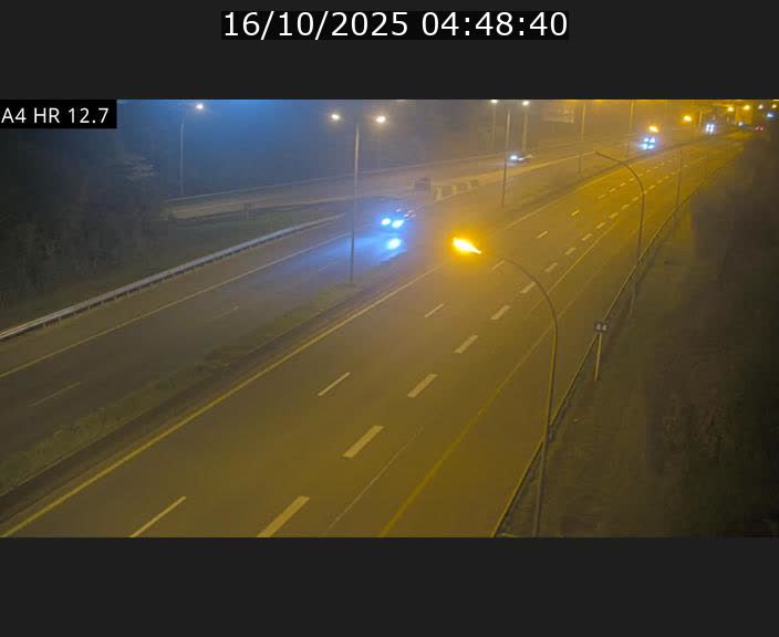<h2>Traffic live webcam Luxembourg Esch sur Alzette - A4 - BK 12.7 - direction Esch-Belval</h2>