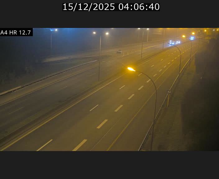 <h2>Traffic live webcam Luxembourg Esch sur Alzette - A4 - BK 12.7 - direction Esch-Belval</h2>