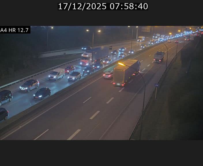 <h2>Traffic live webcam Luxembourg Esch sur Alzette - A4 - BK 12.7 - direction Esch-Belval</h2>