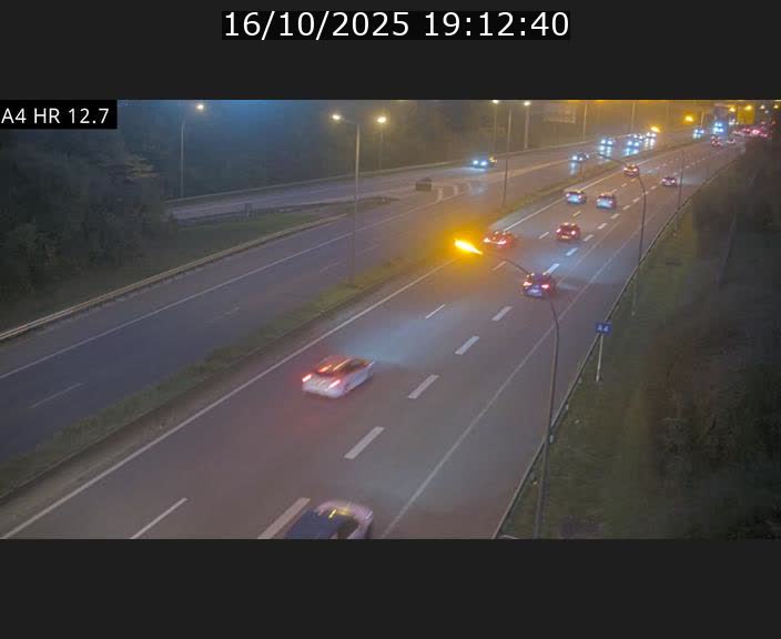 <h2>Traffic live webcam Luxembourg Esch sur Alzette - A4 - BK 12.7 - direction Esch-Belval</h2>