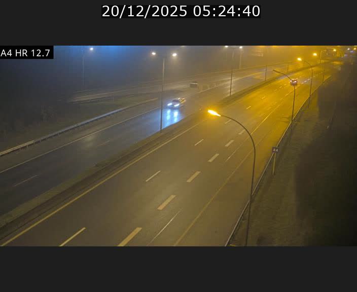 <h2>Traffic live webcam Luxembourg Esch sur Alzette - A4 - BK 12.7 - direction Esch-Belval</h2>