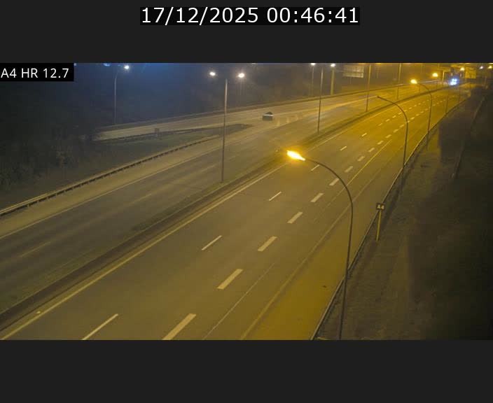 <h2>Traffic live webcam Luxembourg Esch sur Alzette - A4 - BK 12.7 - direction Esch-Belval</h2>