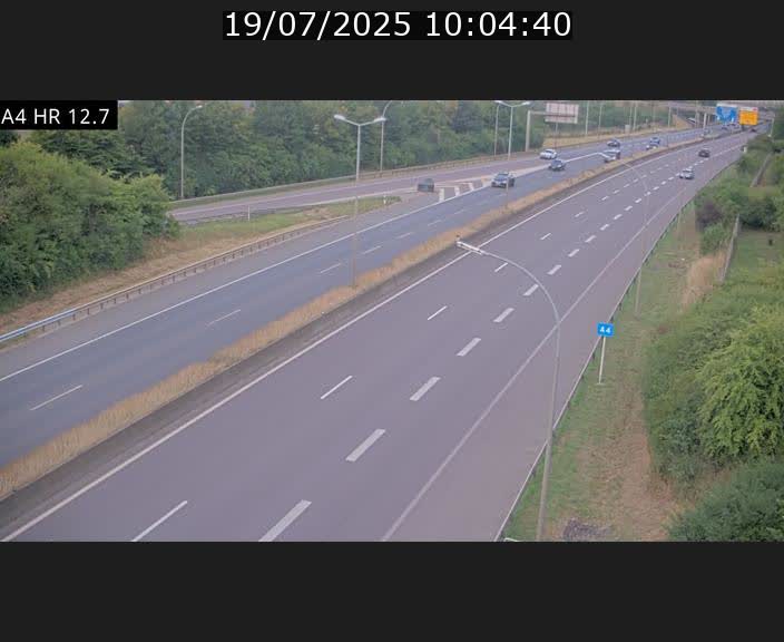 <h2>Traffic live webcam Luxembourg Esch sur Alzette - A4 - BK 12.7 - direction Esch-Belval</h2>