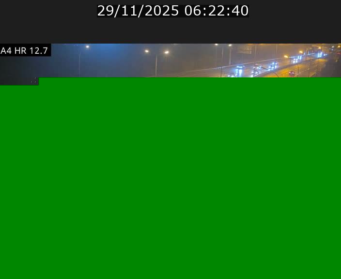 Traffic live webcam Luxembourg Esch sur Alzette - A4 - BK 12.7 - direction Esch-Belval