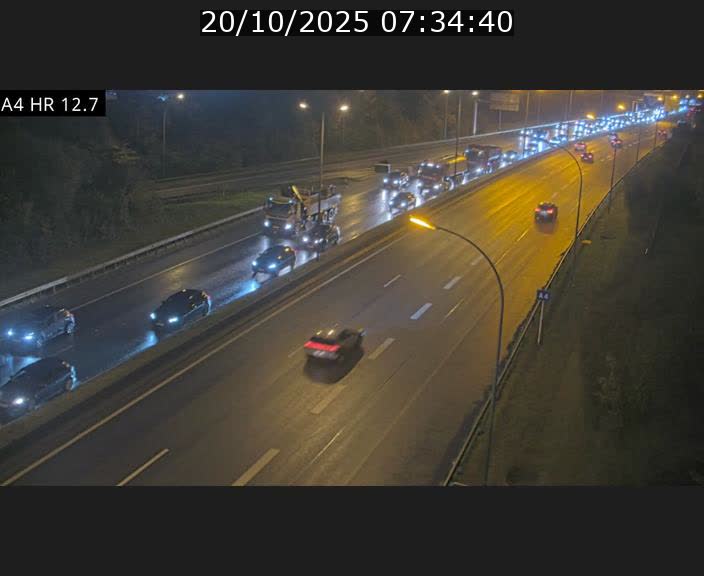 <h2>Traffic live webcam Luxembourg Esch sur Alzette - A4 - BK 12.7 - direction Esch-Belval</h2>