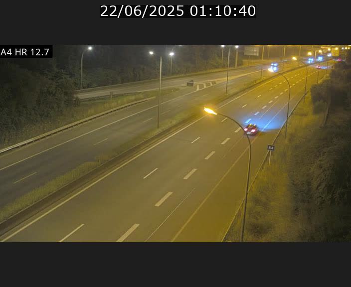 <h2>Traffic live webcam Luxembourg Esch sur Alzette - A4 - BK 12.7 - direction Esch-Belval</h2>