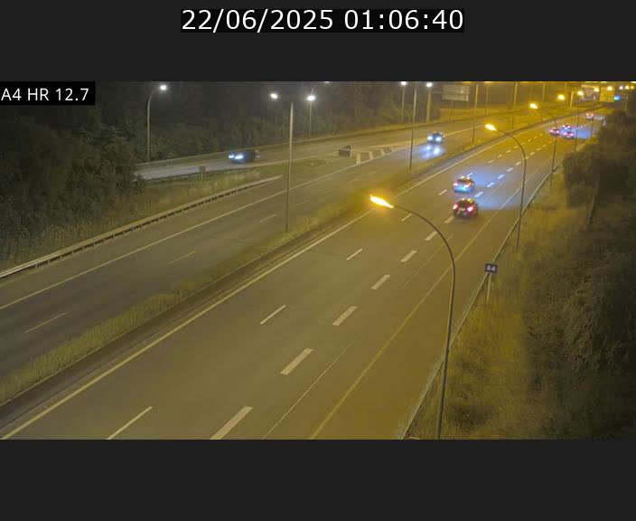 <h2>Traffic live webcam Luxembourg Esch sur Alzette - A4 - BK 12.7 - direction Esch-Belval</h2>