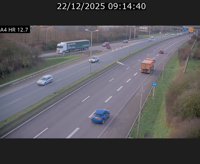 <h2>Traffic live webcam Luxembourg Esch sur Alzette - A4 - BK 12.7 - direction Esch-Belval</h2>