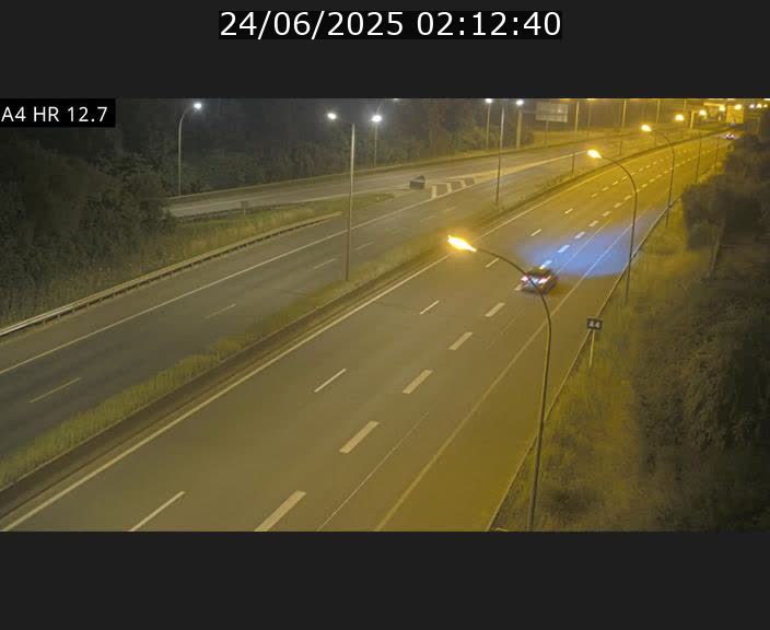 <h2>Traffic live webcam Luxembourg Esch sur Alzette - A4 - BK 12.7 - direction Esch-Belval</h2>