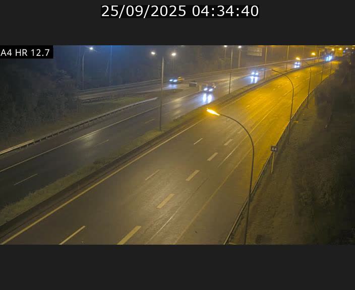 <h2>Traffic live webcam Luxembourg Esch sur Alzette - A4 - BK 12.7 - direction Esch-Belval</h2>