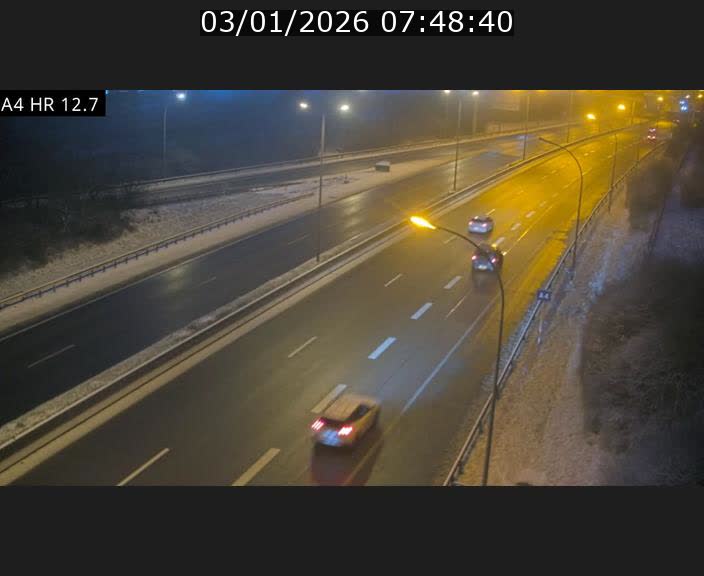 <h2>Traffic live webcam Luxembourg Esch sur Alzette - A4 - BK 12.7 - direction Esch-Belval</h2>
