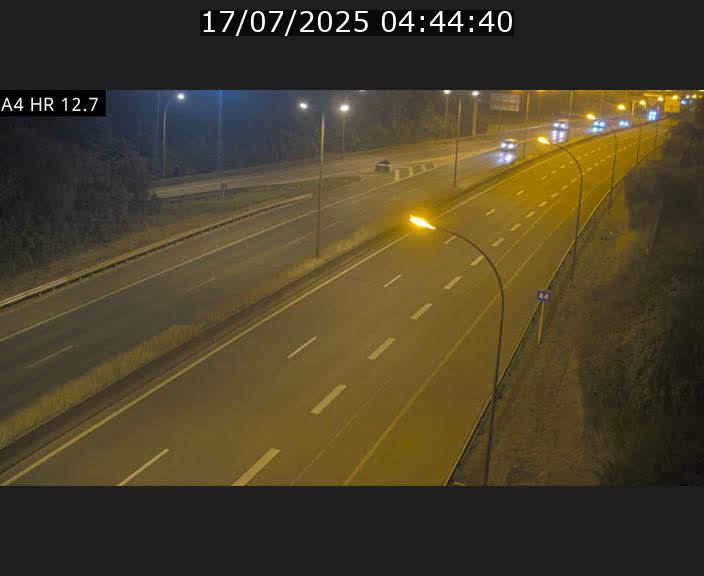 <h2>Traffic live webcam Luxembourg Esch sur Alzette - A4 - BK 12.7 - direction Esch-Belval</h2>