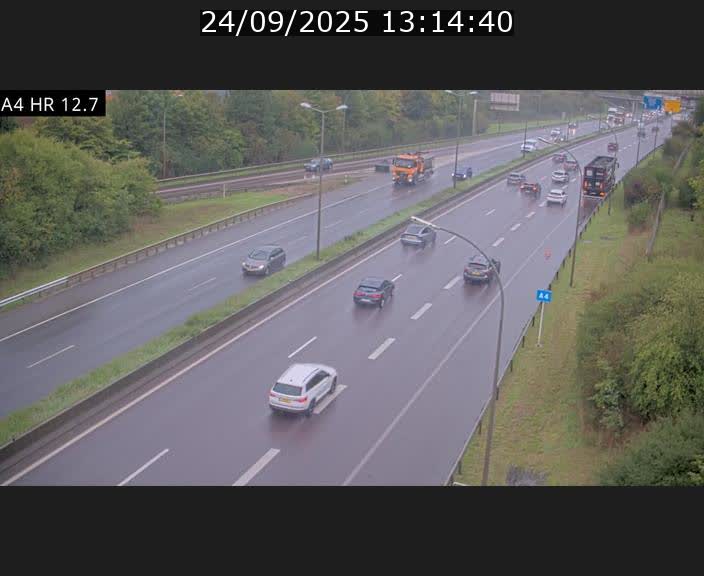 <h2>Traffic live webcam Luxembourg Esch sur Alzette - A4 - BK 12.7 - direction Esch-Belval</h2>