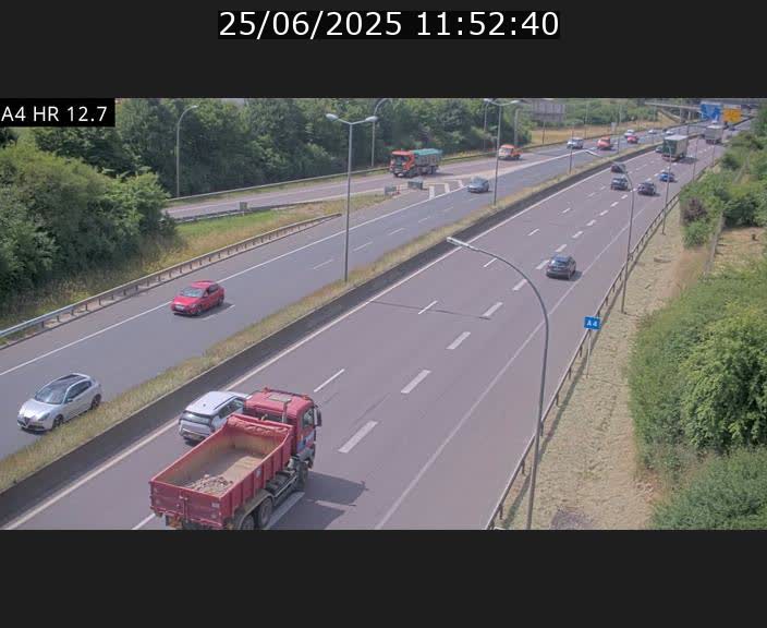 <h2>Traffic live webcam Luxembourg Esch sur Alzette - A4 - BK 12.7 - direction Esch-Belval</h2>