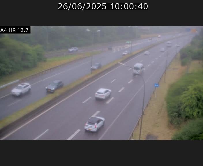 <h2>Traffic live webcam Luxembourg Esch sur Alzette - A4 - BK 12.7 - direction Esch-Belval</h2>