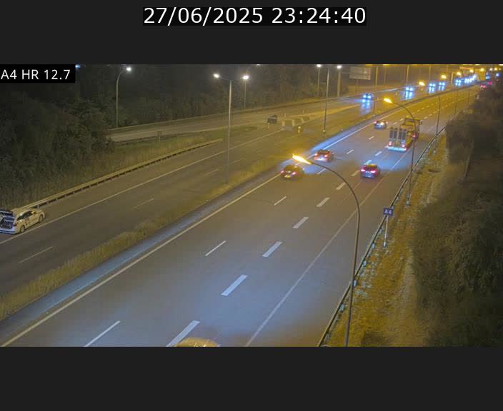 <h2>Traffic live webcam Luxembourg Esch sur Alzette - A4 - BK 12.7 - direction Esch-Belval</h2>