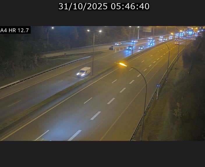 <h2>Traffic live webcam Luxembourg Esch sur Alzette - A4 - BK 12.7 - direction Esch-Belval</h2>