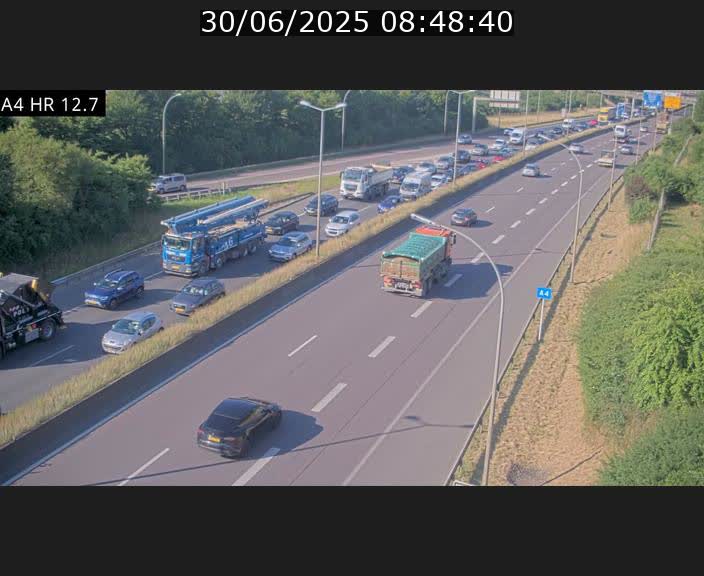 <h2>Traffic live webcam Luxembourg Esch sur Alzette - A4 - BK 12.7 - direction Esch-Belval</h2>