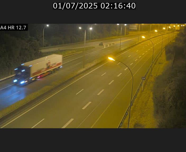 <h2>Traffic live webcam Luxembourg Esch sur Alzette - A4 - BK 12.7 - direction Esch-Belval</h2>