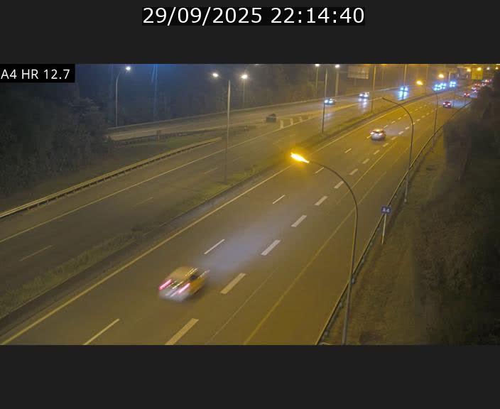 <h2>Traffic live webcam Luxembourg Esch sur Alzette - A4 - BK 12.7 - direction Esch-Belval</h2>