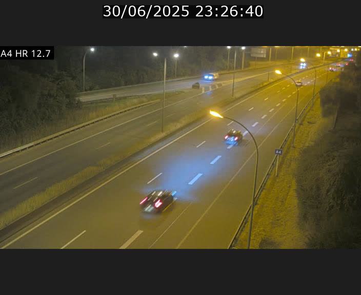 <h2>Traffic live webcam Luxembourg Esch sur Alzette - A4 - BK 12.7 - direction Esch-Belval</h2>