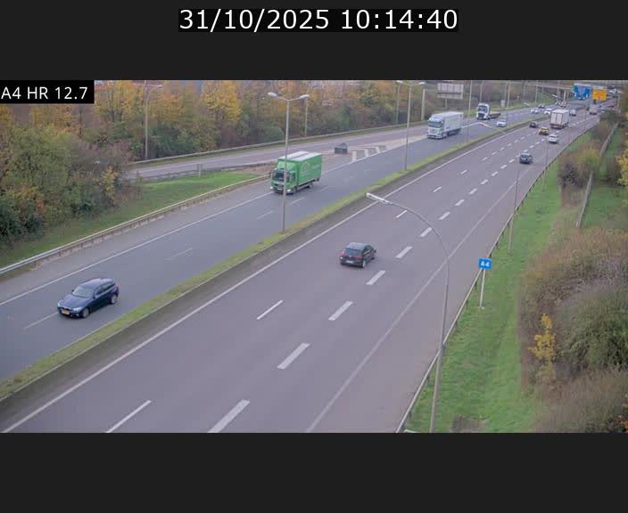 <h2>Traffic live webcam Luxembourg Esch sur Alzette - A4 - BK 12.7 - direction Esch-Belval</h2>