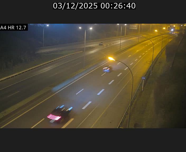 <h2>Traffic live webcam Luxembourg Esch sur Alzette - A4 - BK 12.7 - direction Esch-Belval</h2>