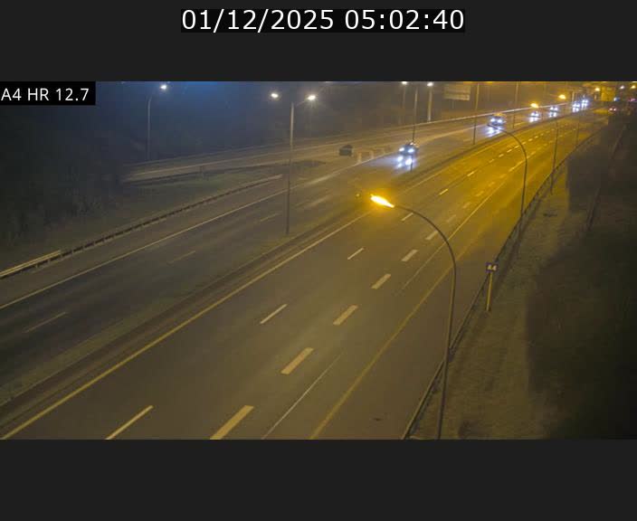 <h2>Traffic live webcam Luxembourg Esch sur Alzette - A4 - BK 12.7 - direction Esch-Belval</h2>