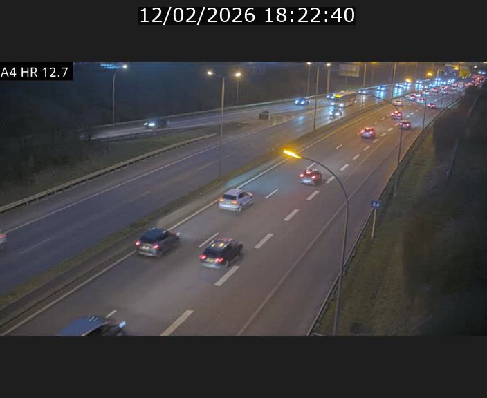 <h2>Traffic live webcam Luxembourg Esch sur Alzette - A4 - BK 12.7 - direction Esch-Belval</h2>