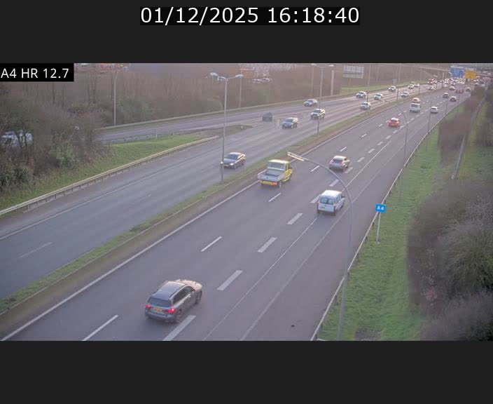 <h2>Traffic live webcam Luxembourg Esch sur Alzette - A4 - BK 12.7 - direction Esch-Belval</h2>