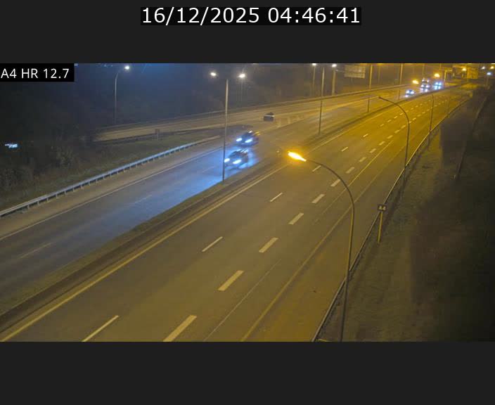 <h2>Traffic live webcam Luxembourg Esch sur Alzette - A4 - BK 12.7 - direction Esch-Belval</h2>