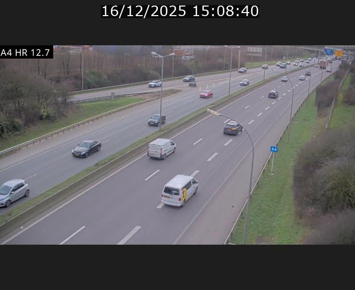 <h2>Traffic live webcam Luxembourg Esch sur Alzette - A4 - BK 12.7 - direction Esch-Belval</h2>