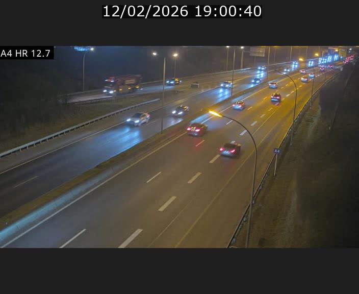 <h2>Traffic live webcam Luxembourg Esch sur Alzette - A4 - BK 12.7 - direction Esch-Belval</h2>